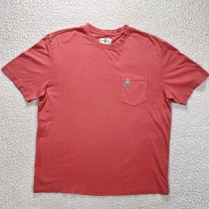 Psycho Bunny Pocket‎ T Shirt Men’s L Red Embroidered Logo Skull Bunny Streetwear